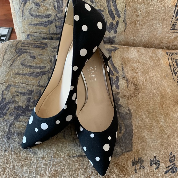 Scarlet made in Italy woman’s black and white pumps size 36.5 - Picture 5 of 11